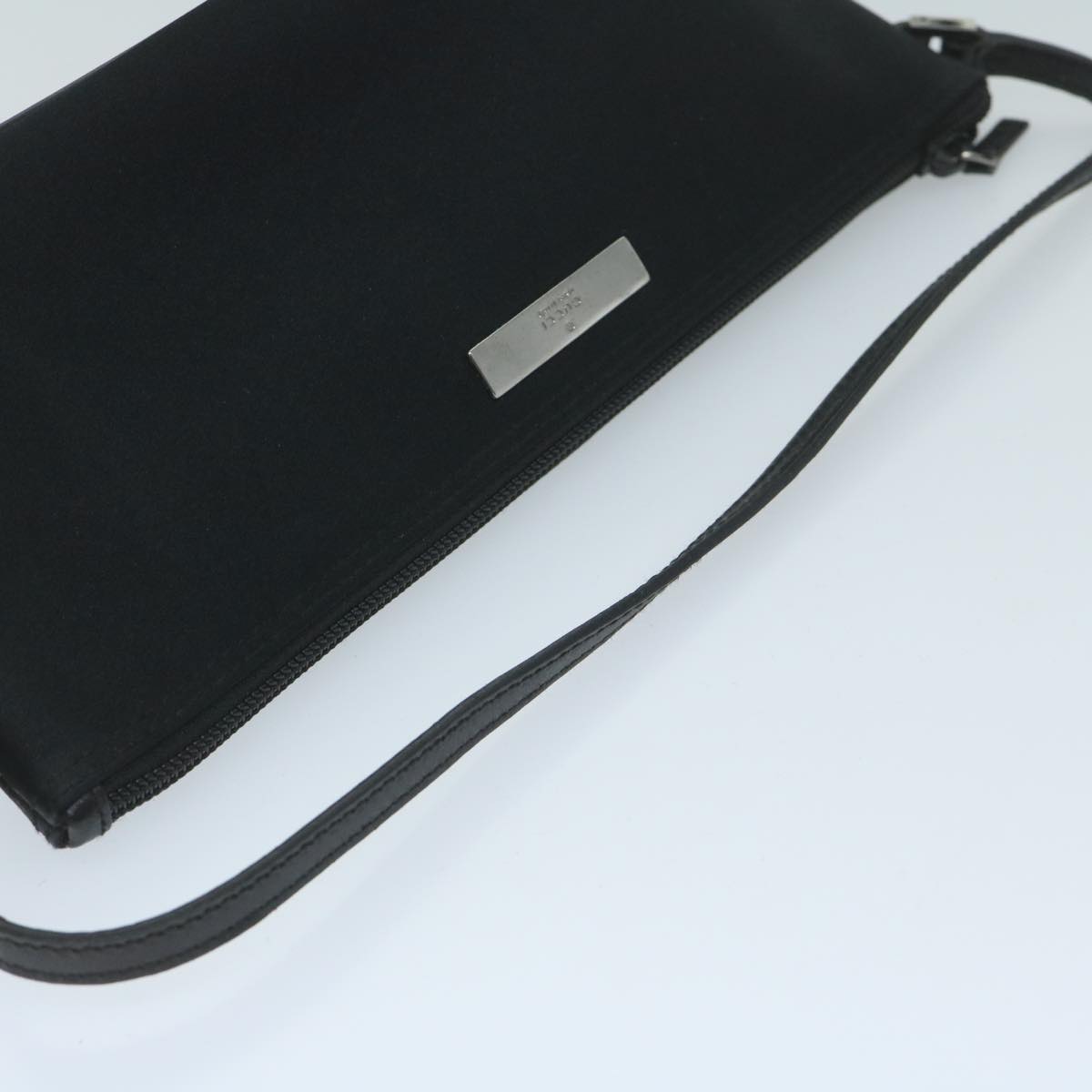 GUCCI Accessory Pouch Satin Black 039 1103 2123 ki3826