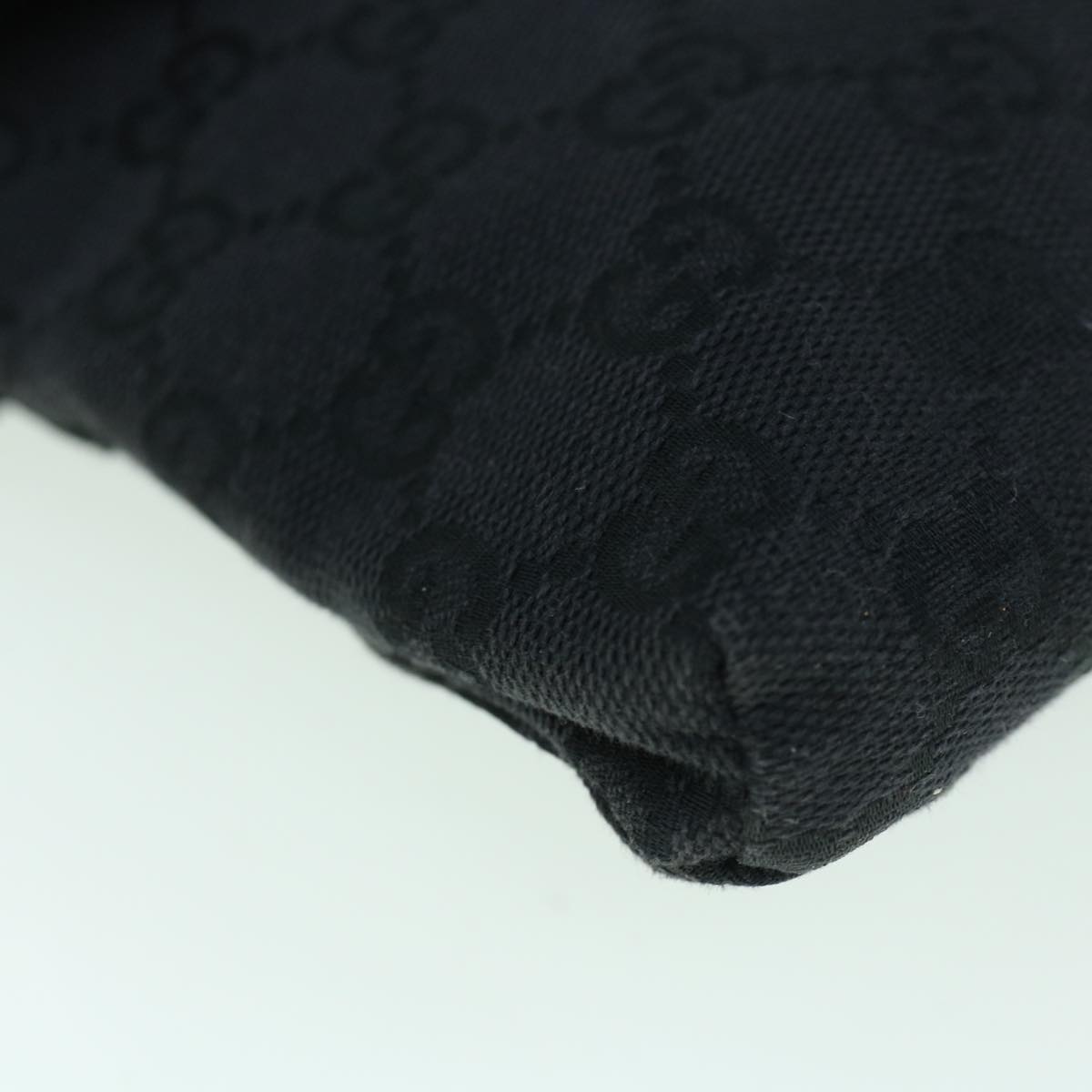 GUCCI GG Canvas Waist bag Black 28566 ki3828
