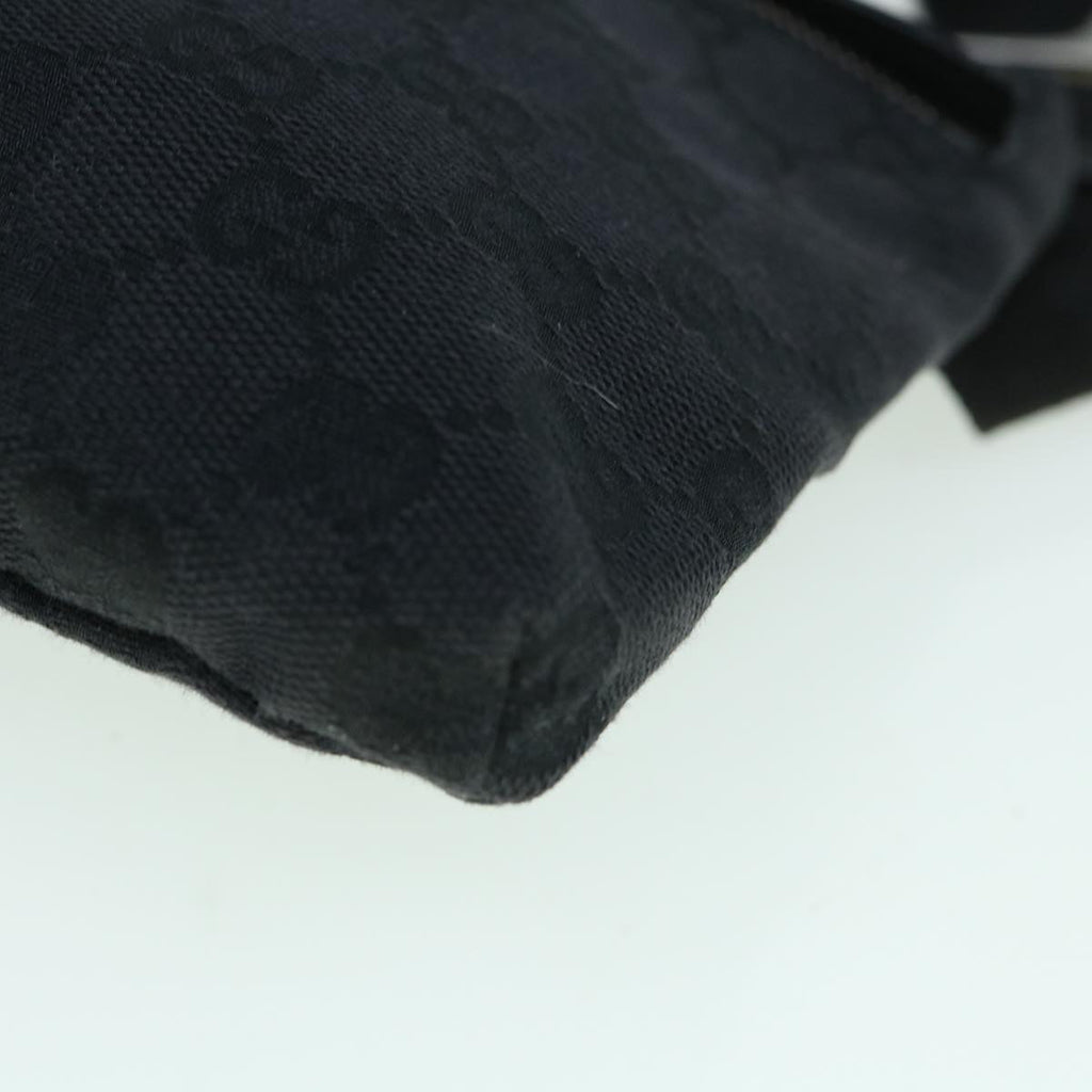 GUCCI GG Canvas Waist bag Black 28566 ki3828