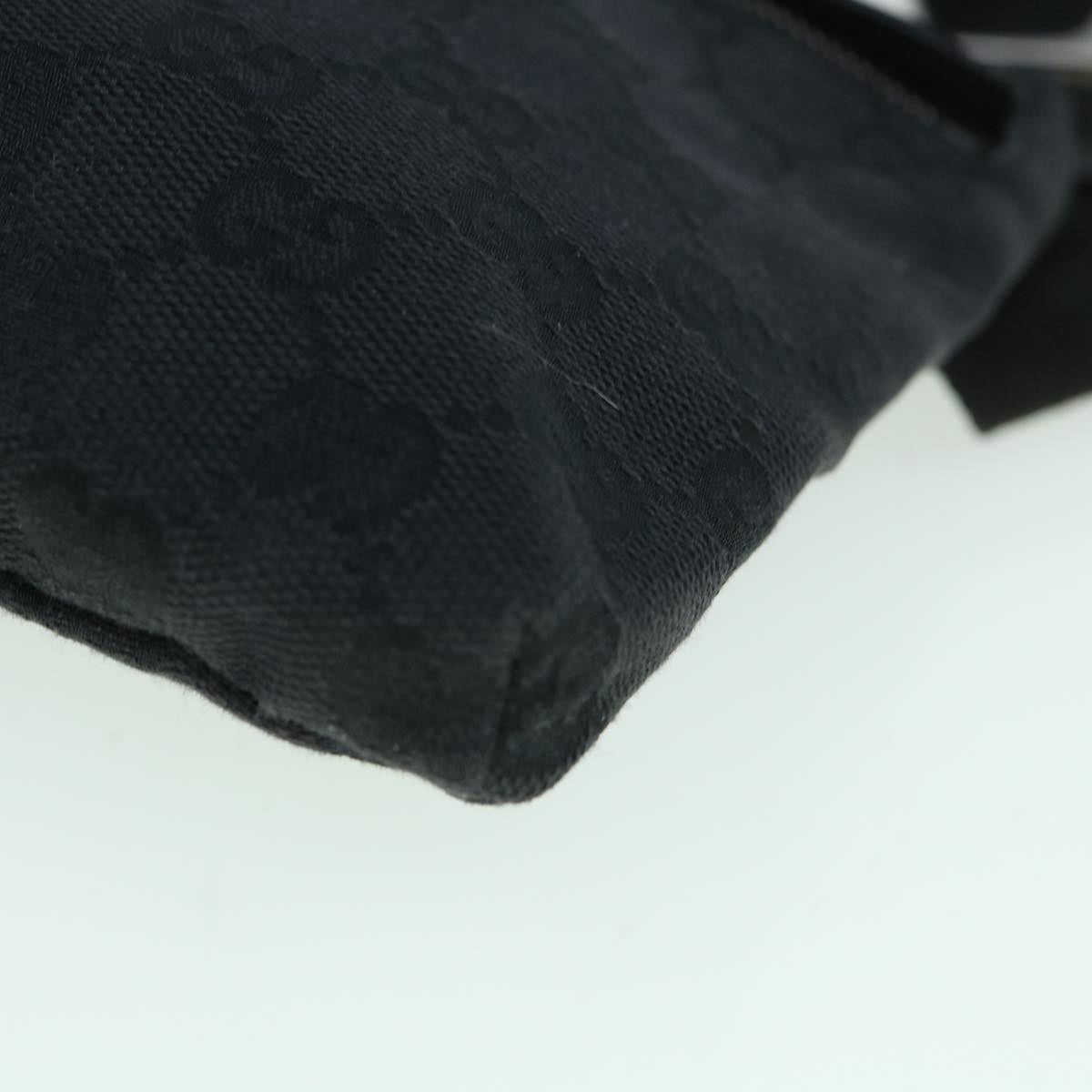GUCCI GG Canvas Waist bag Black 28566 ki3828