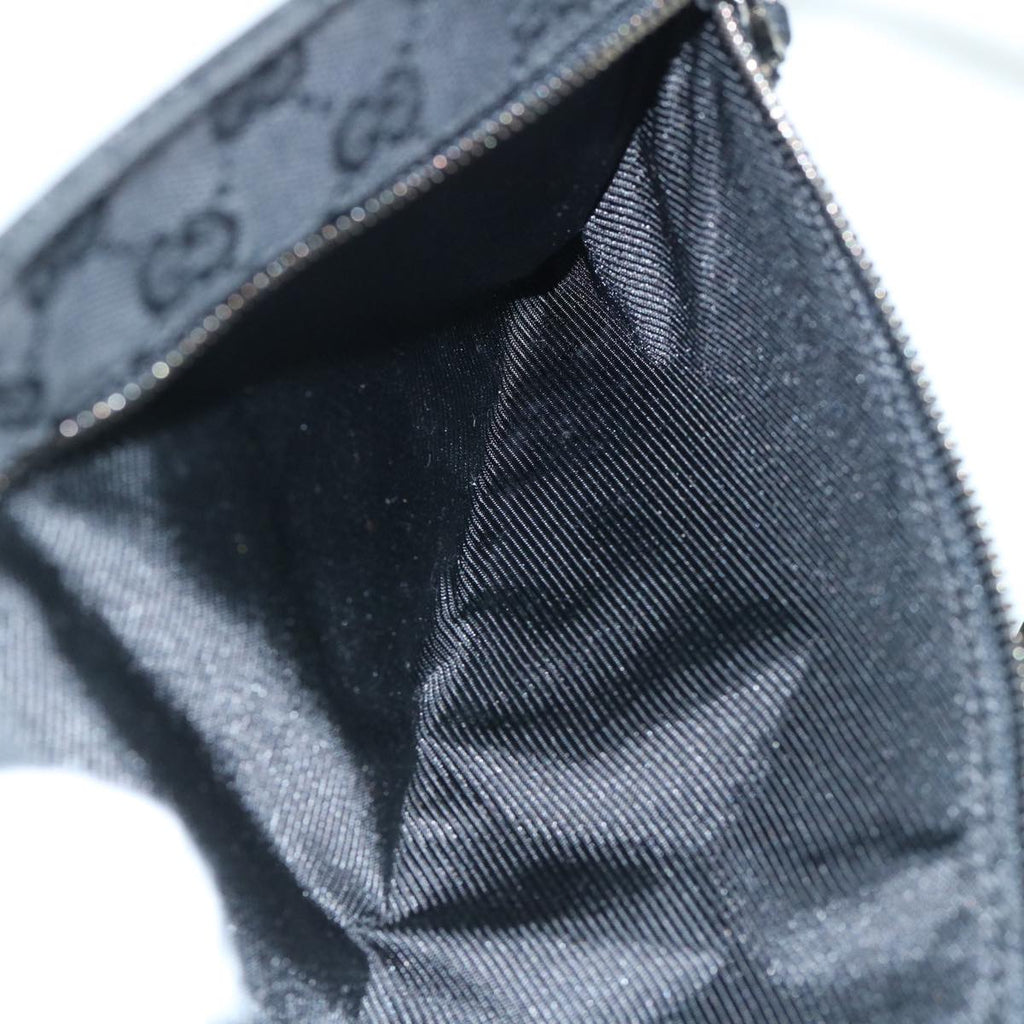 GUCCI GG Canvas Waist bag Black 28566 ki3828