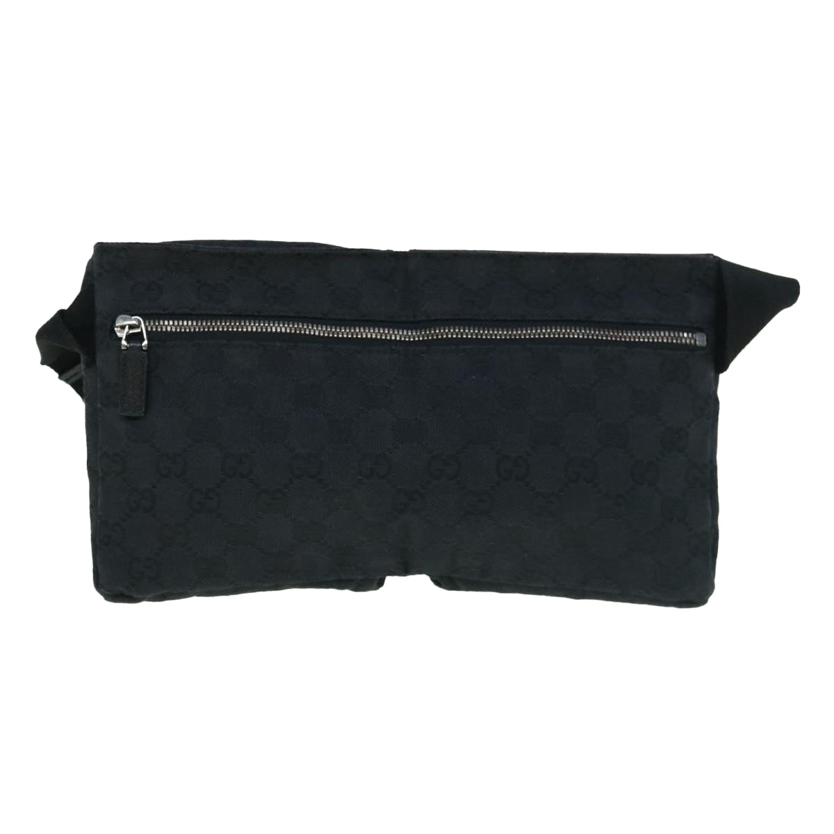 GUCCI GG Canvas Waist bag Black 28566 ki3828
