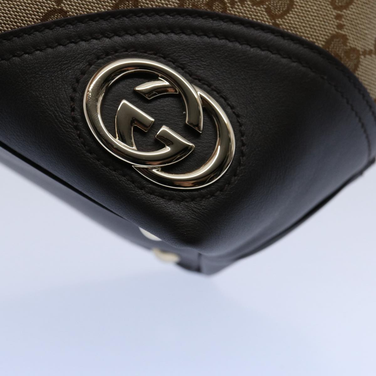 GUCCI GG Canvas Tote Bag Beige 169946 ki3831