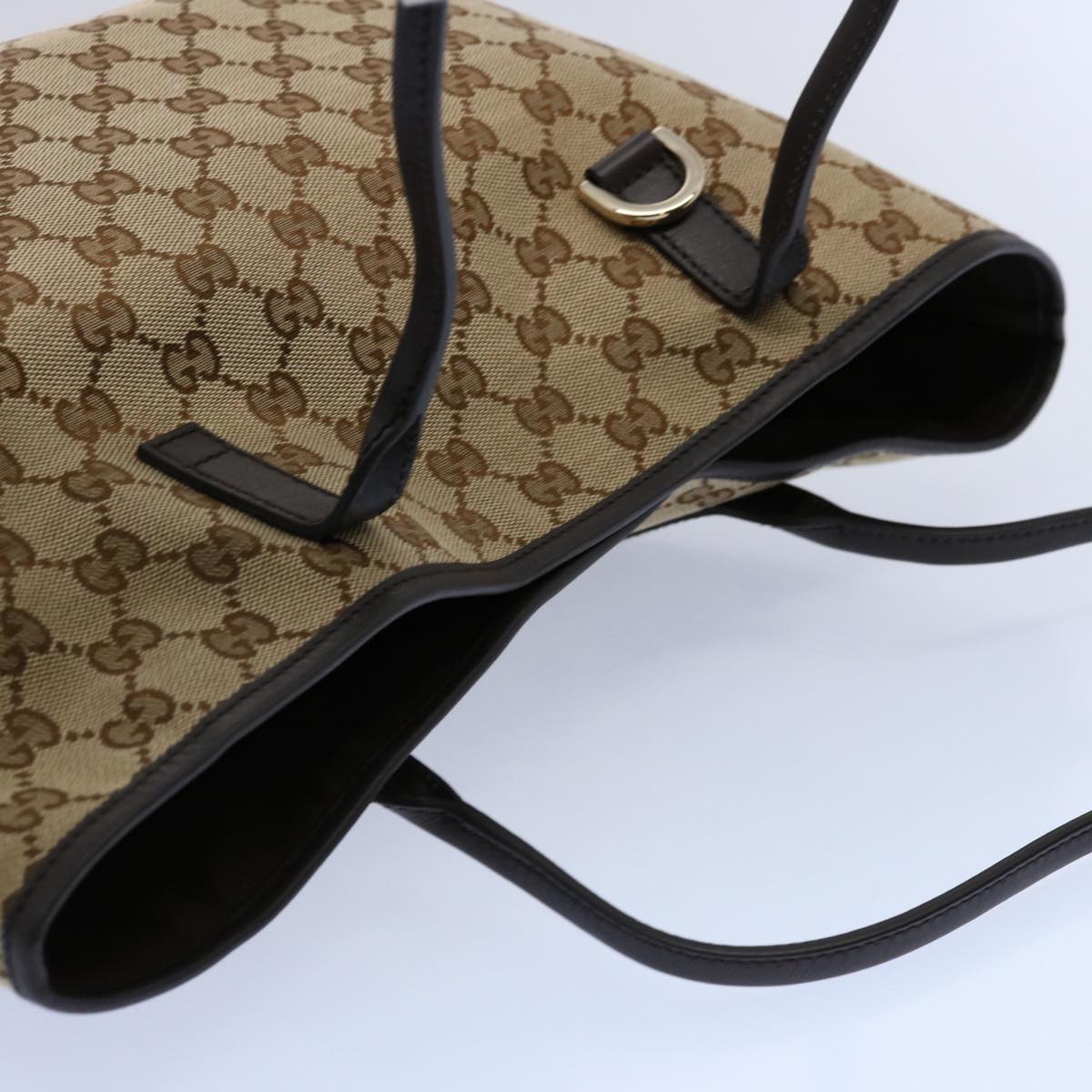GUCCI GG Canvas Tote Bag Beige 169946 ki3831