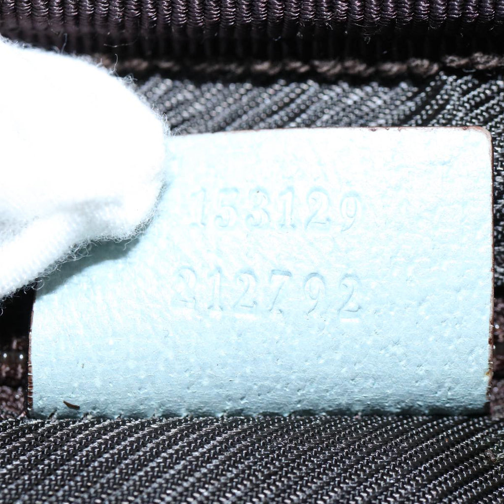 GUCCI GG Canvas Pouch Light Blue 153129 ki3876