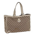 GUCCI GG Canvas Abbey Tote Bag Beige 141472 ki3898