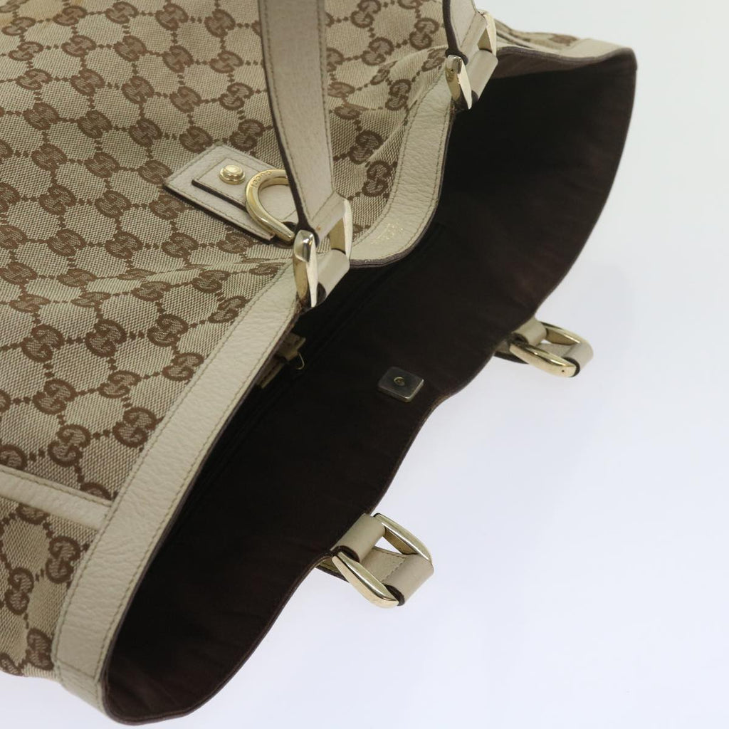 GUCCI GG Canvas Abbey Tote Bag Beige 141472 ki3898
