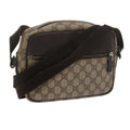 GUCCI GG Supreme Shoulder Bag PVC Leather Beige 282315 ki3901