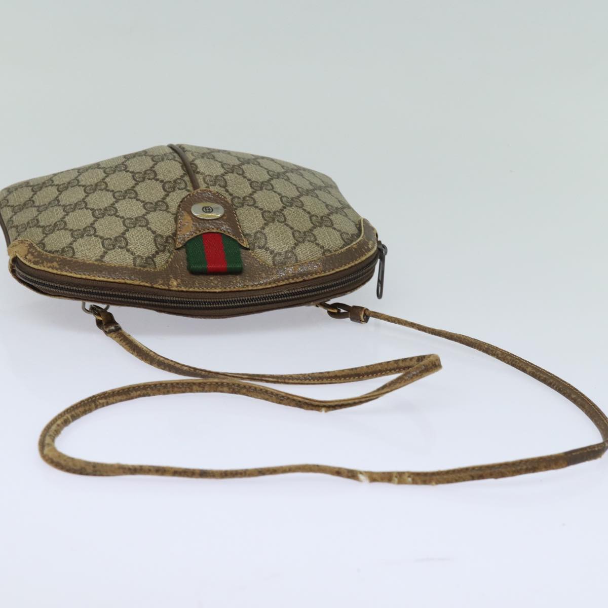GUCCI GG Canvas Web Sherry Line Hand Bag 5Set Beige Pink black ki4367