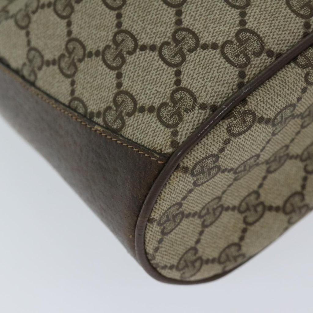 GUCCI GG Supreme Web Sherry Line Shoulder Bag Beige Red 41 02 034 ki4374
