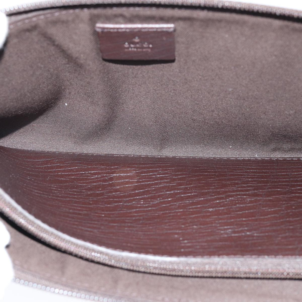 GUCCI GG Supreme Long Wallet PVC Beige 115261 ki4412