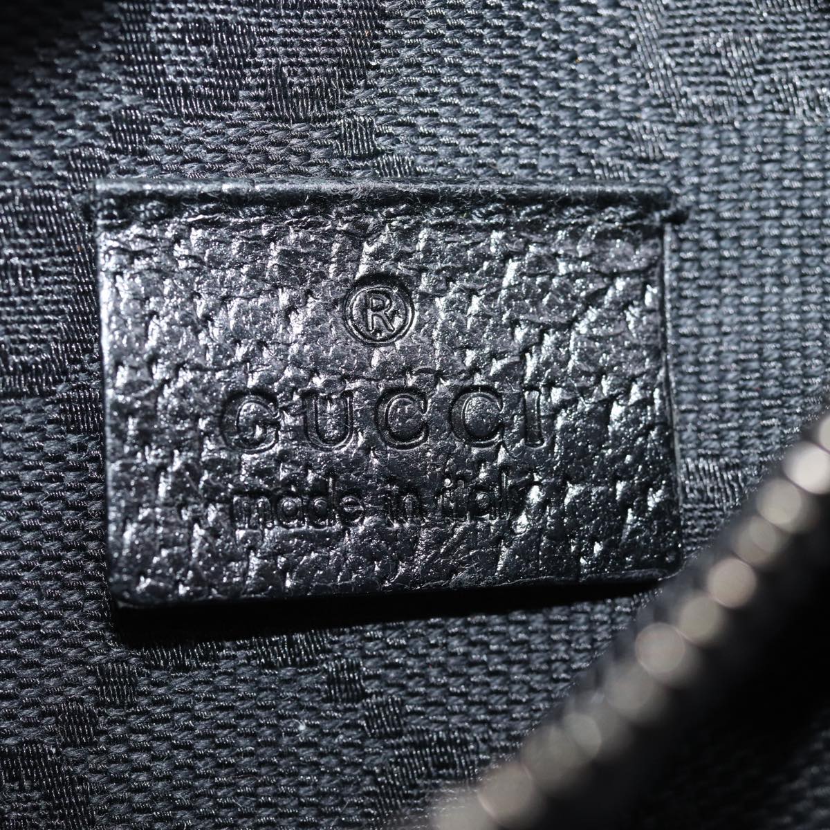 GUCCI GG Canvas Waist bag Black ki4520