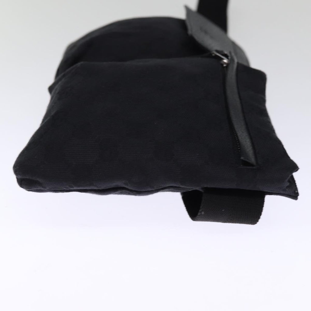 GUCCI GG Canvas Waist bag Black ki4520