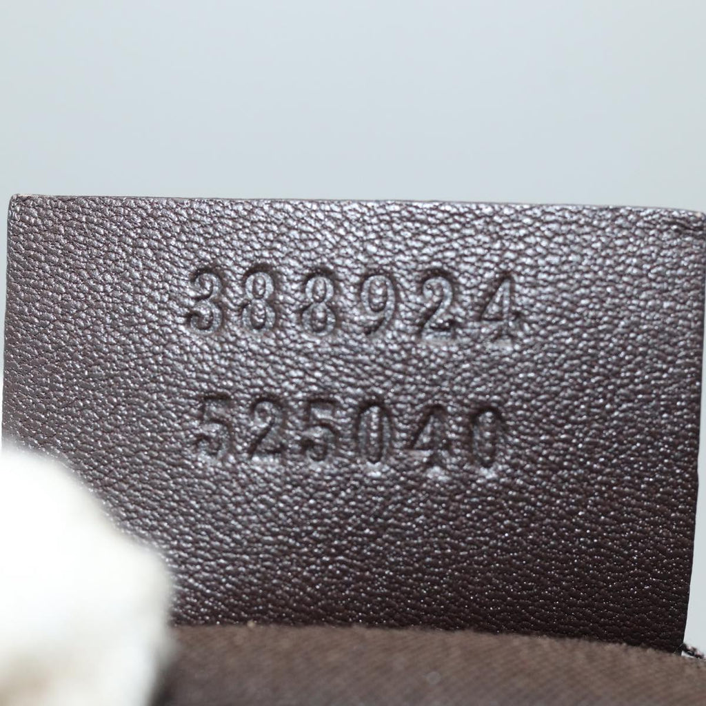 GUCCI GG Supreme Shoulder Bag PVC Beige 388924 ki4557A