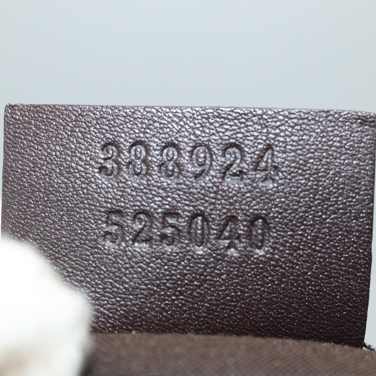 GUCCI GG Supreme Shoulder Bag PVC Beige 388924 ki4557A
