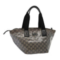 GUCCI GG Crystal Tote Bag Black 131228 ki4586