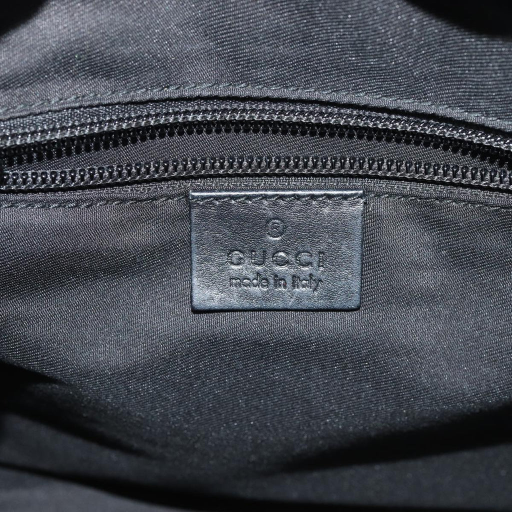 GUCCI GG Crystal Tote Bag Black 131228 ki4586
