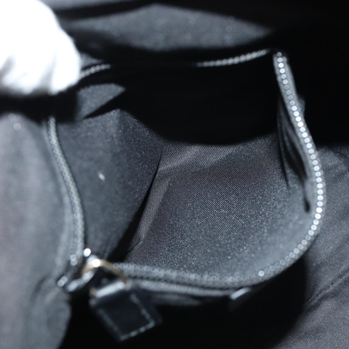 GUCCI GG Crystal Tote Bag Black 131228 ki4586