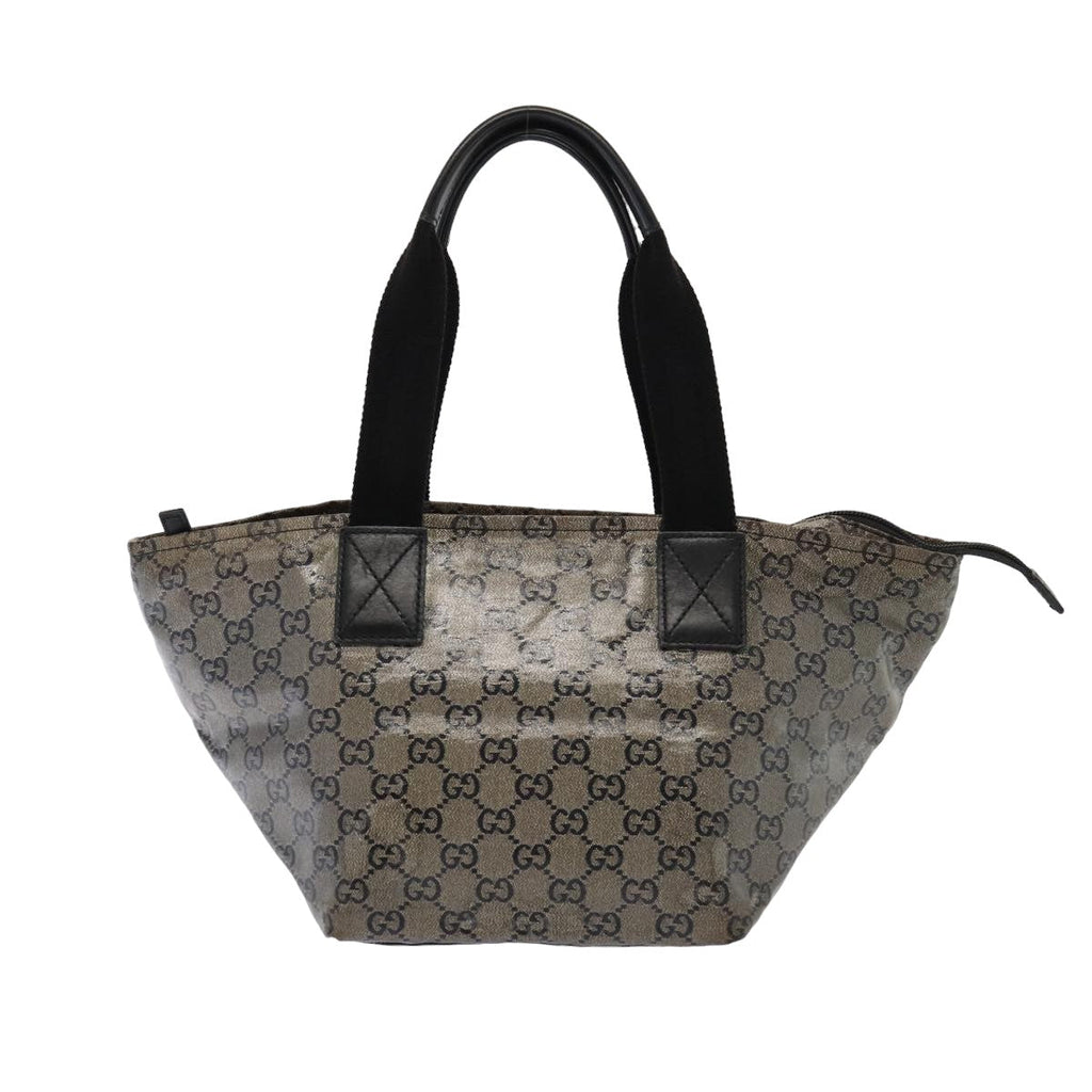GUCCI GG Crystal Tote Bag Black 131228 ki4586
