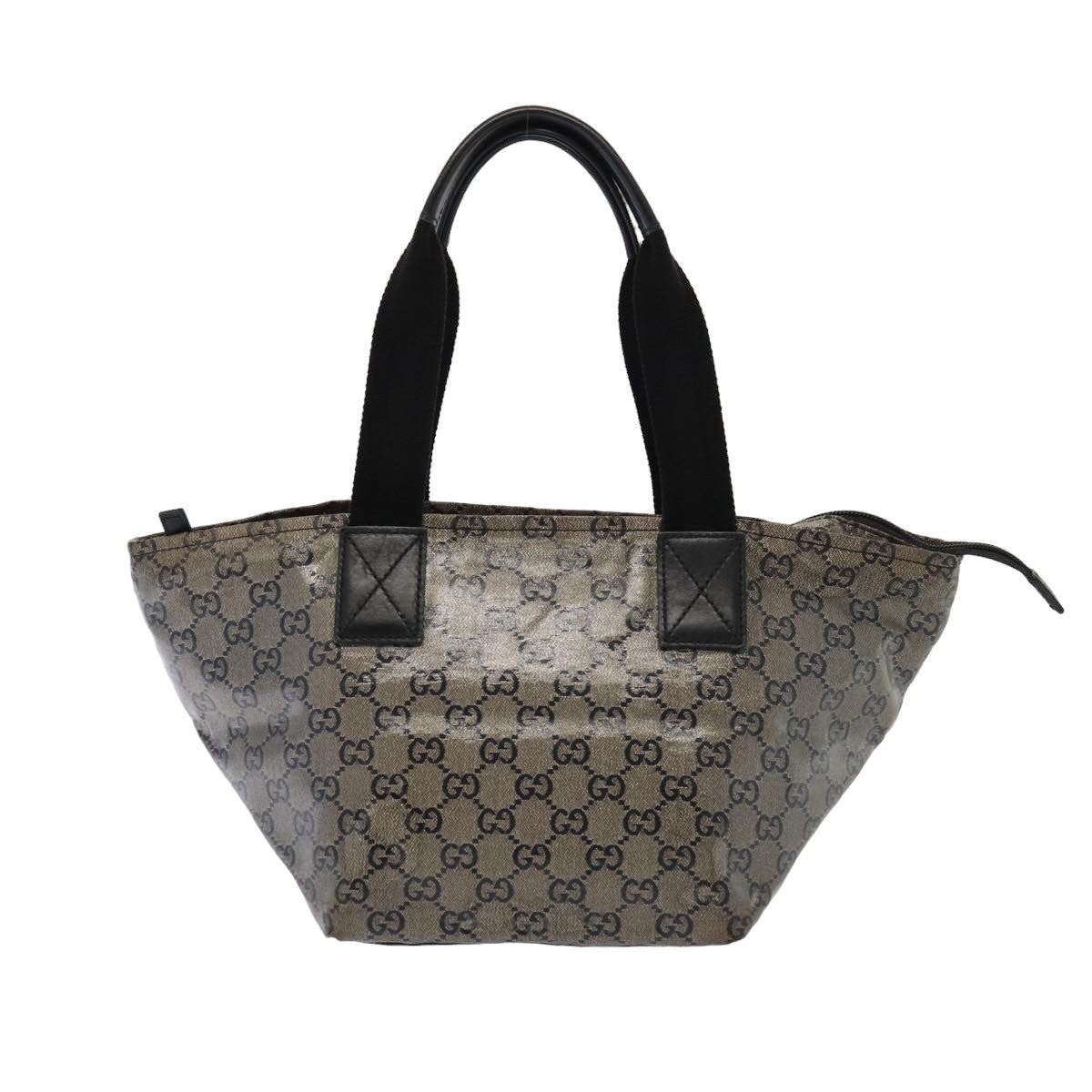 GUCCI GG Crystal Tote Bag Black 131228 ki4586