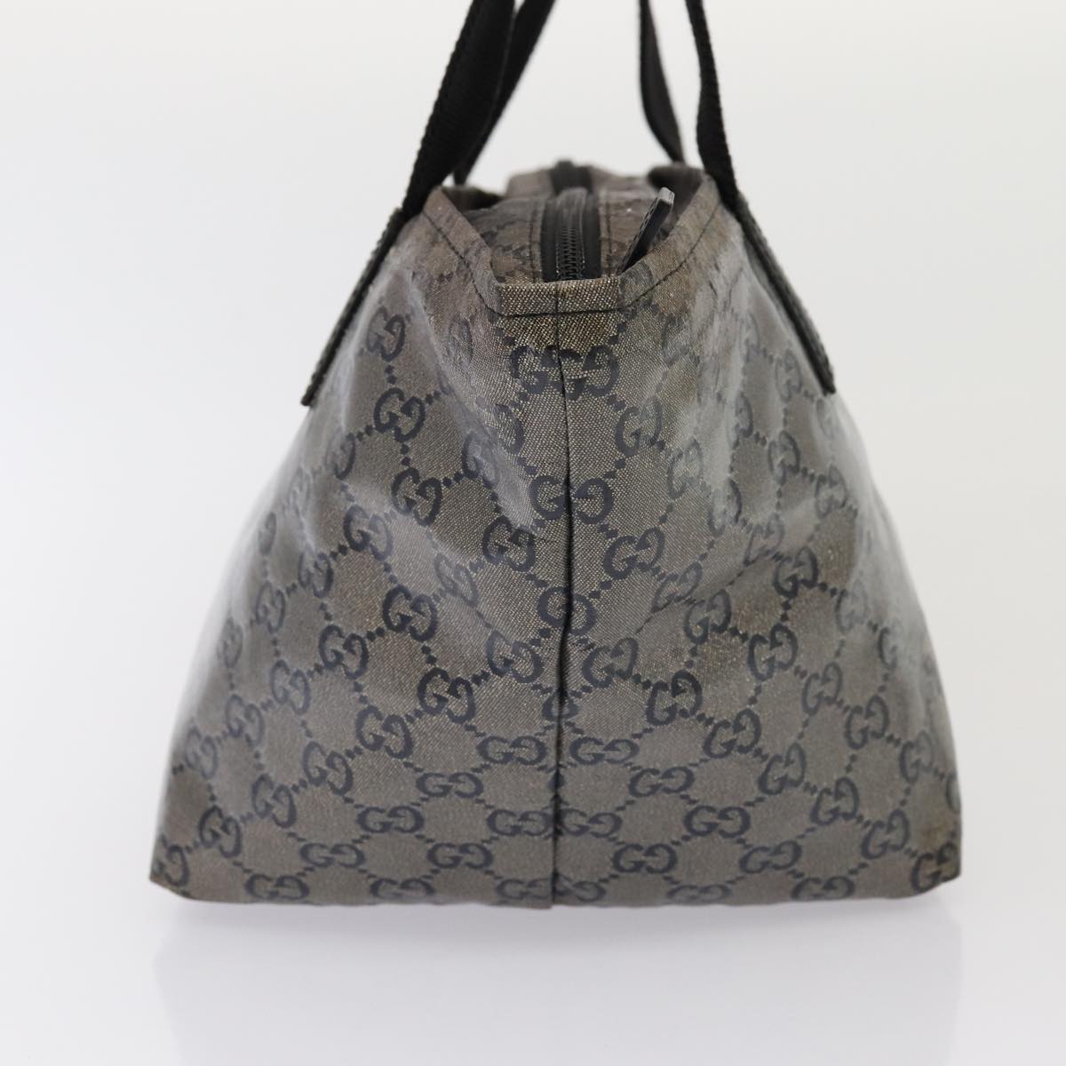 GUCCI GG Crystal Tote Bag Black 131228 ki4586