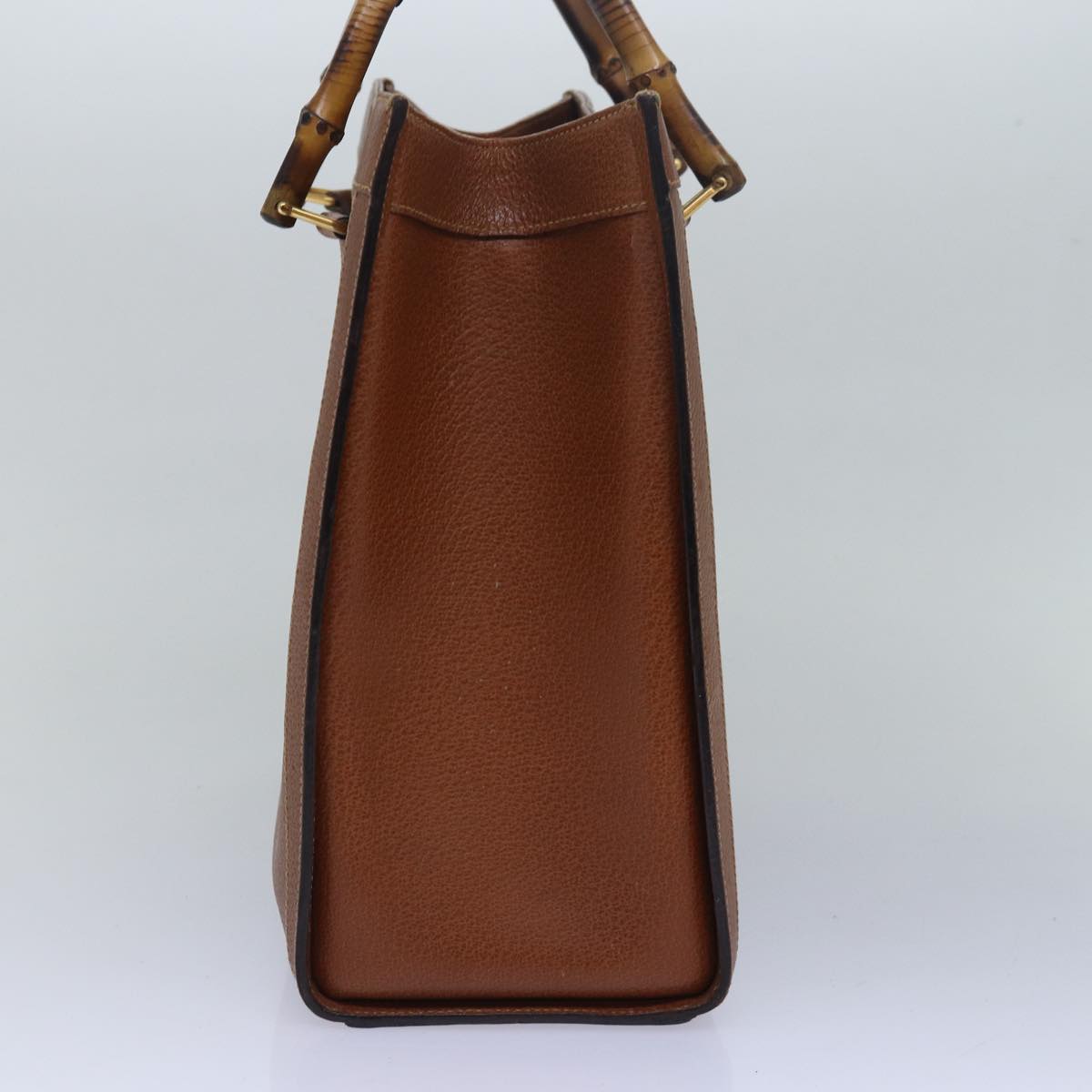 GUCCI Bamboo Diana Hand Bag Leather Brown 002 1186 0260 ki4618