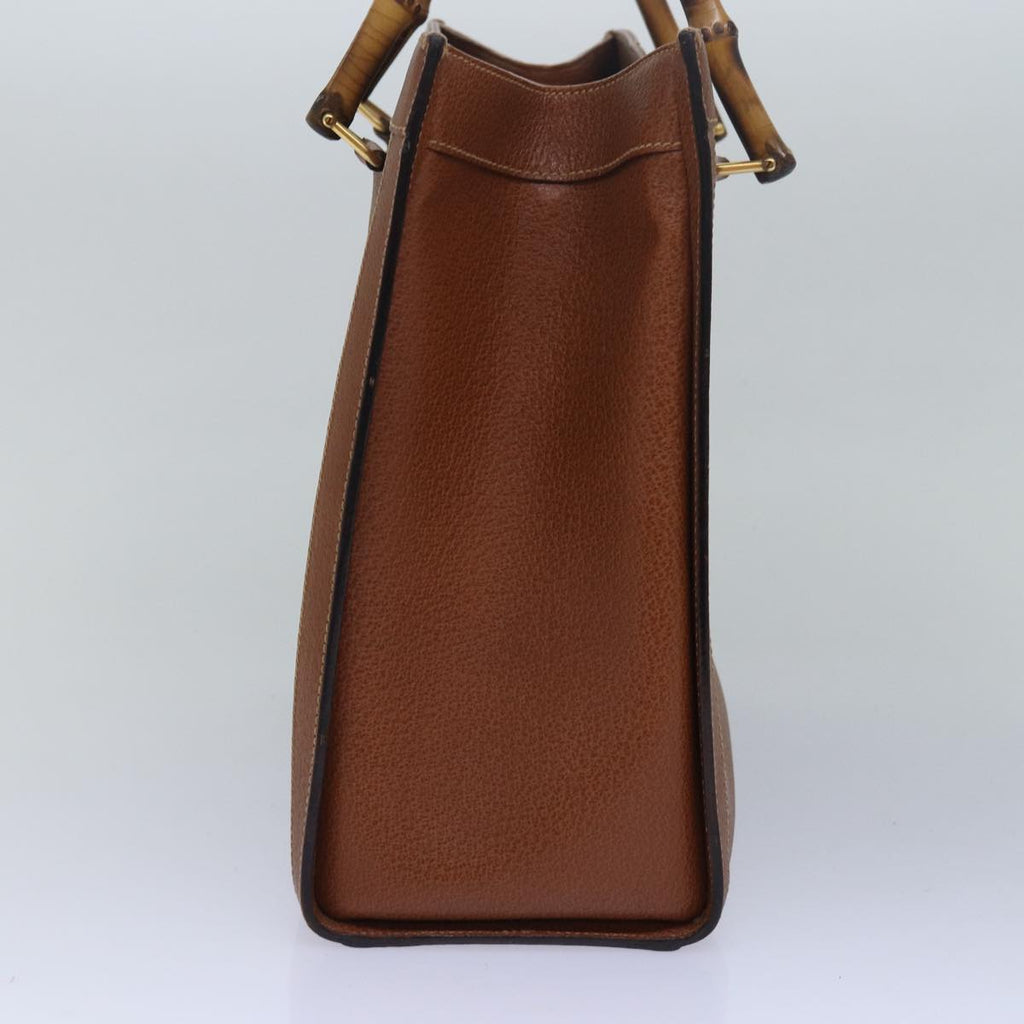 GUCCI Bamboo Diana Hand Bag Leather Brown 002 1186 0260 ki4618