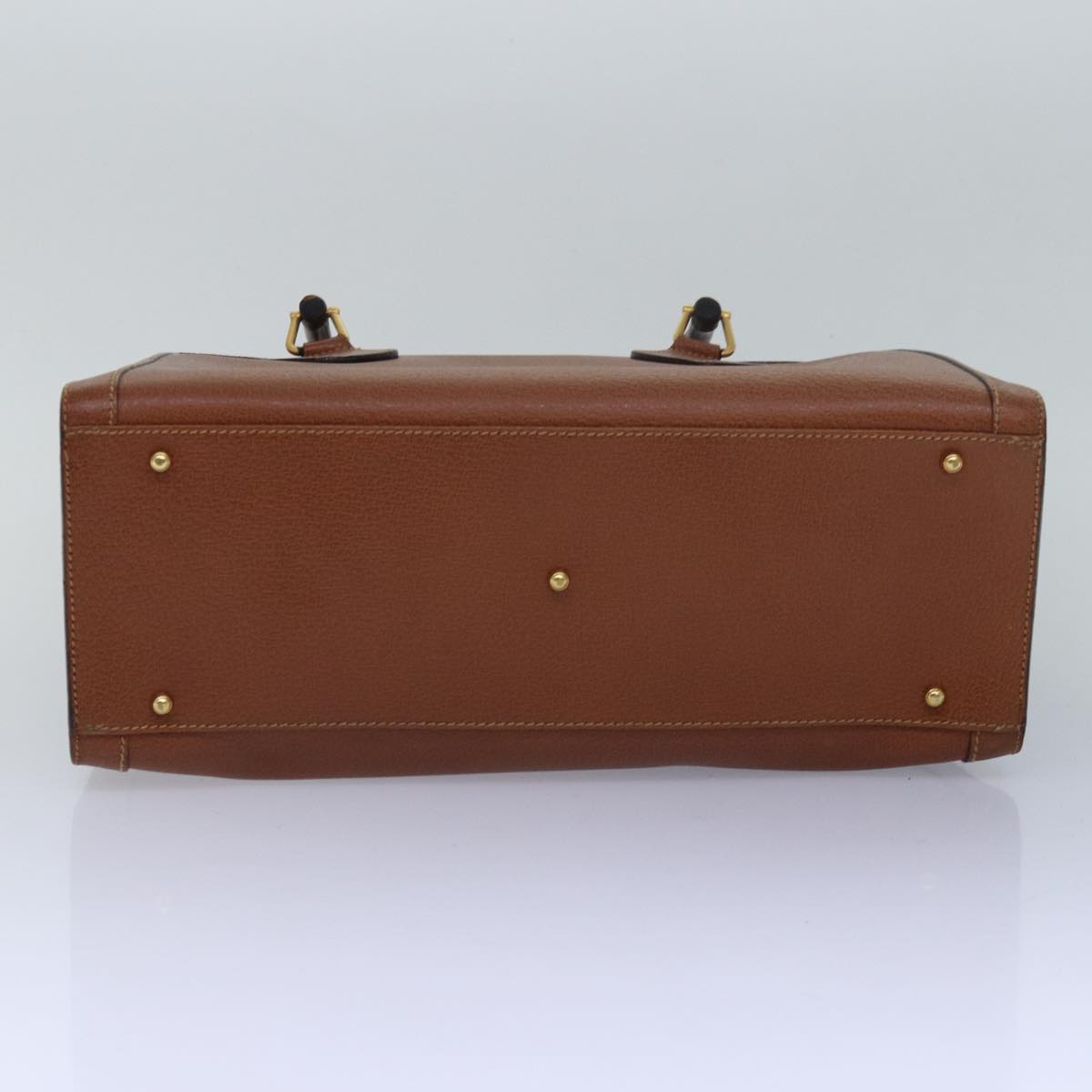 GUCCI Bamboo Diana Hand Bag Leather Brown 002 1186 0260 ki4618