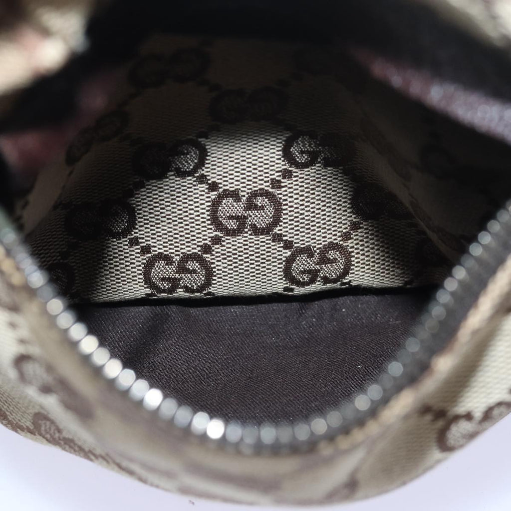 GUCCI GG Canvas Web Sherry Line Waist bag Beige Red Green 28566 ki4620