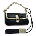 FENDI Mamma Baguette Motif Charm Black ki4706