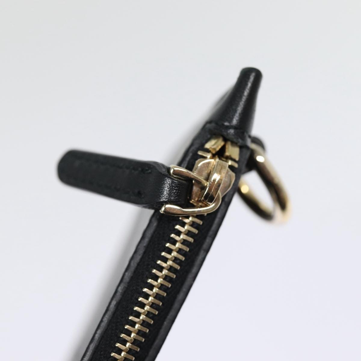 GUCCI GG Canvas Tote Bag Black Gold 247209 ki4735