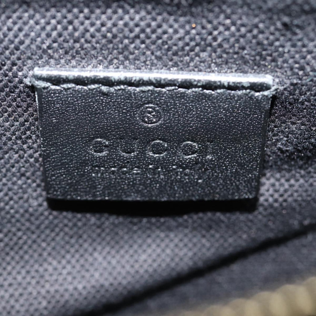 GUCCI GG Canvas Tote Bag Black Gold 247209 ki4735