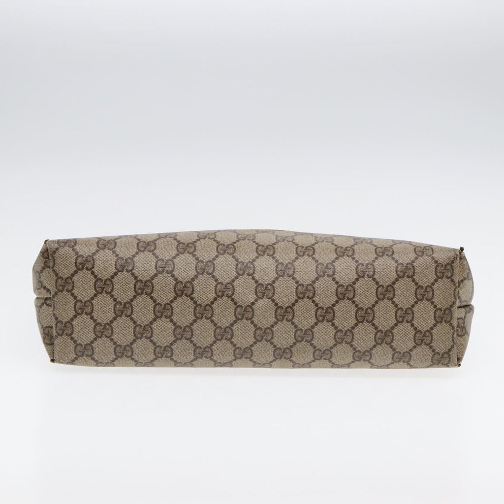GUCCI GG Supreme Web Sherry Line Tote Bag PVC Beige Red 40 02 003 ki4755