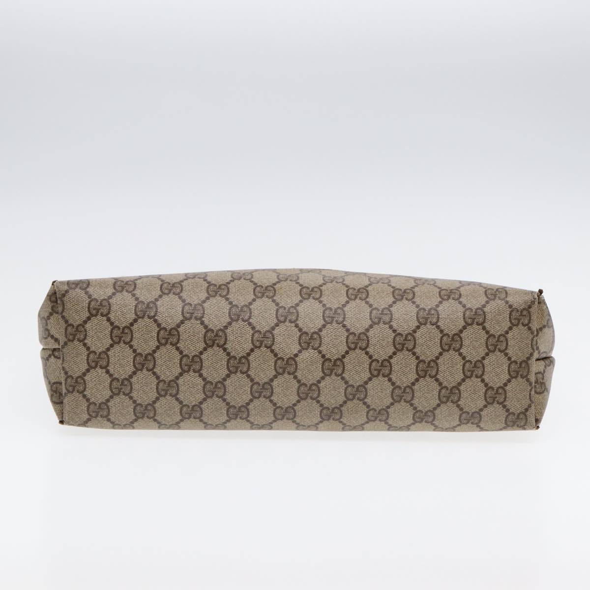 GUCCI GG Supreme Web Sherry Line Tote Bag PVC Beige Red 40 02 003 ki4755