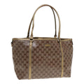 GUCCI GG Crystal Tote Bag Gold Tone Gold 197958 ki4759