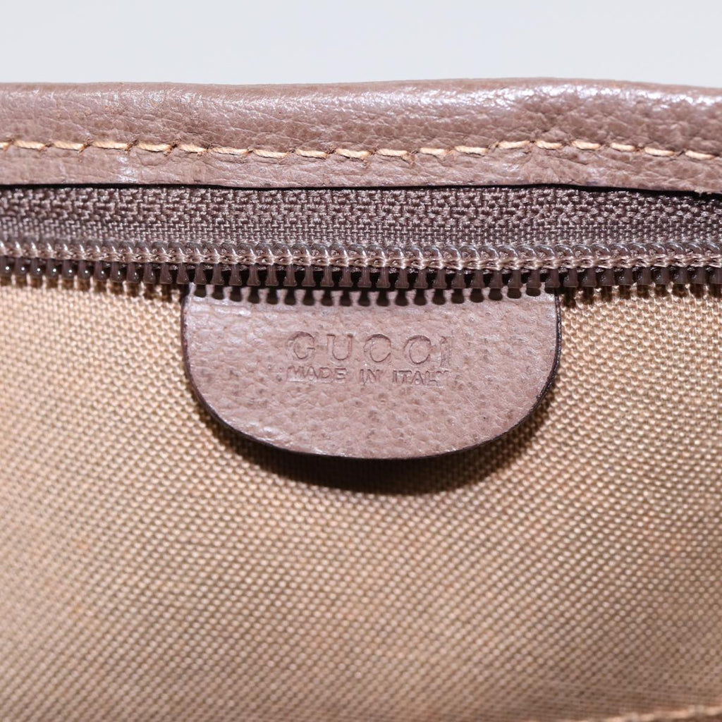 GUCCI GG Supreme Tote Bag PVC Beige Gold 002 615 6130 ki4890