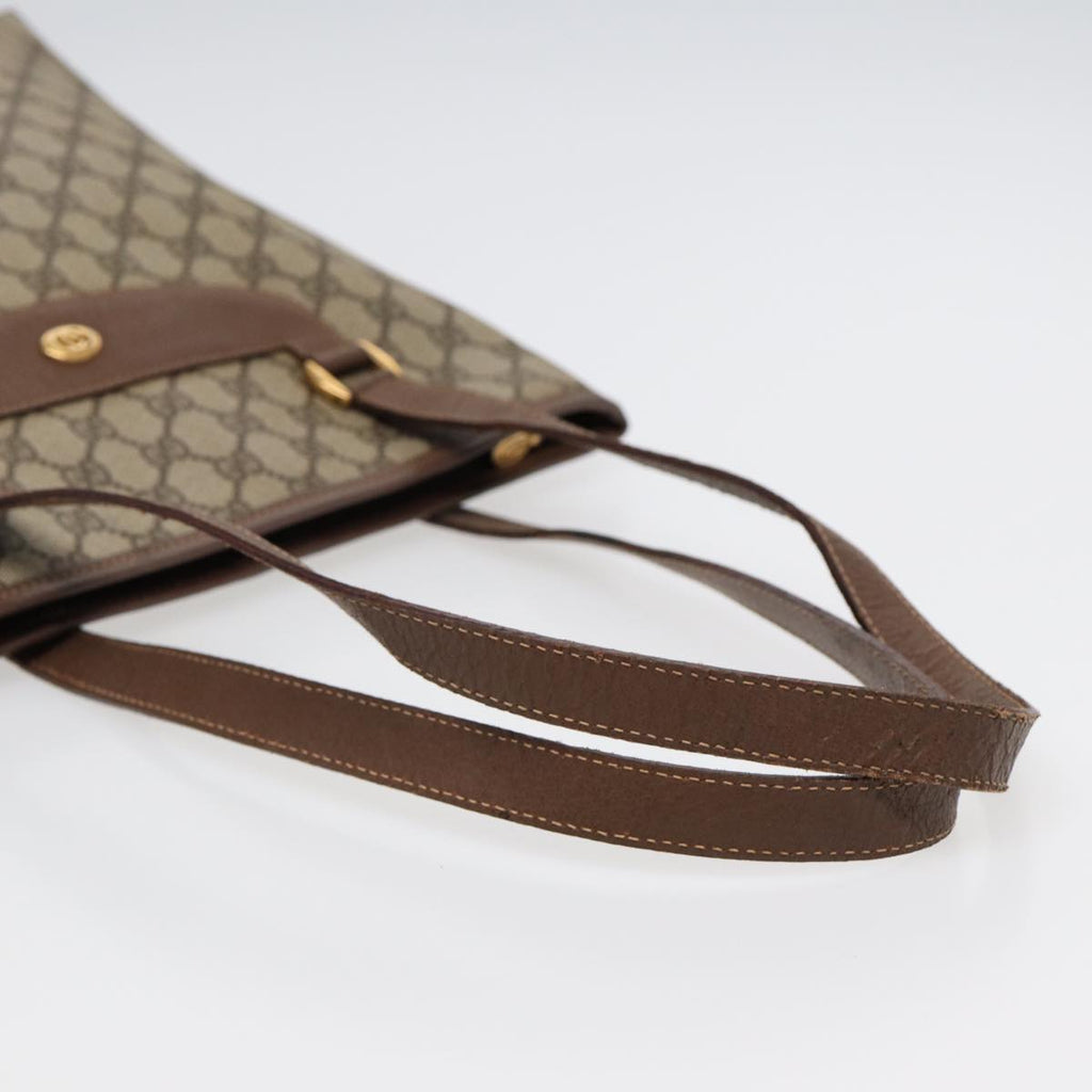 GUCCI GG Supreme Tote Bag PVC Beige Gold 002 615 6130 ki4890