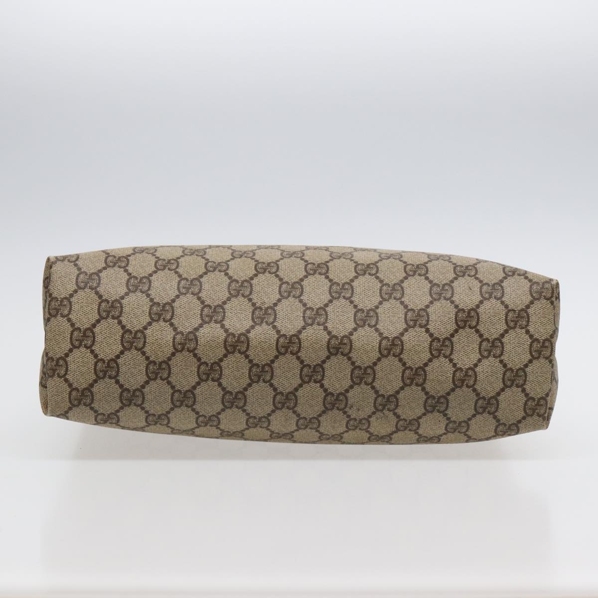 GUCCI GG Supreme Tote Bag PVC Beige Gold 002 615 6130 ki4890