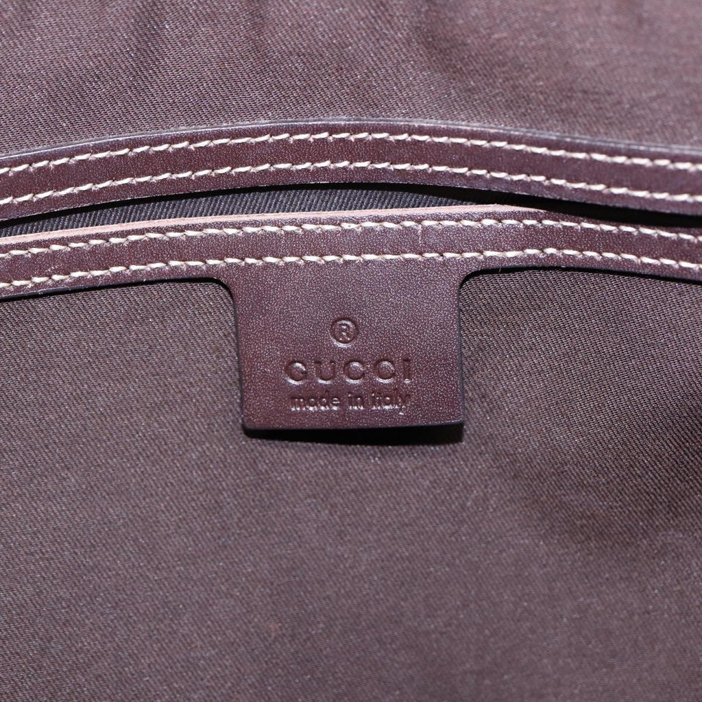 GUCCI GG Supreme Tote Bag PVC Beige Gold 223668 ki4895