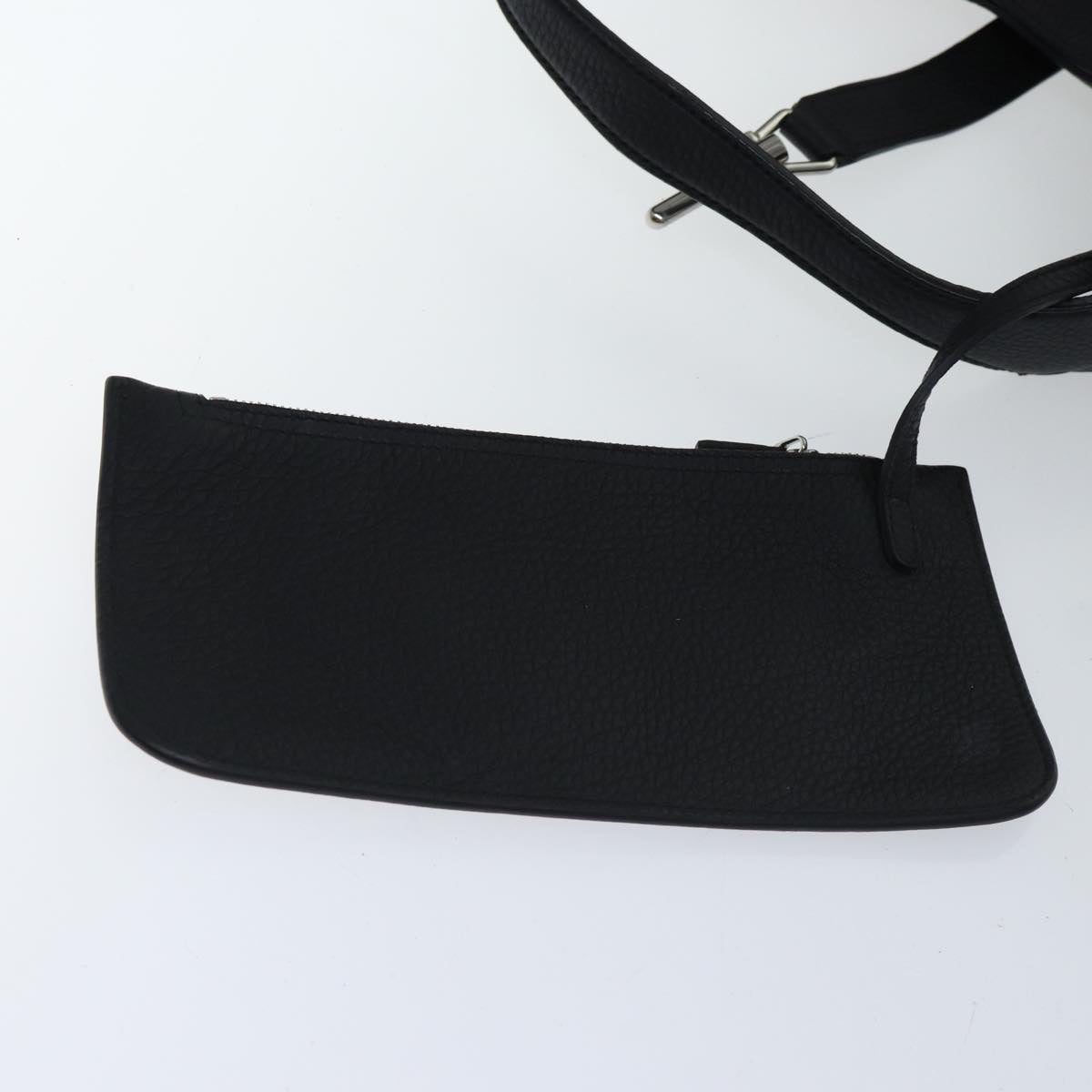 GUCCI New Jackie Shoulder Bag Leather Black ki4908