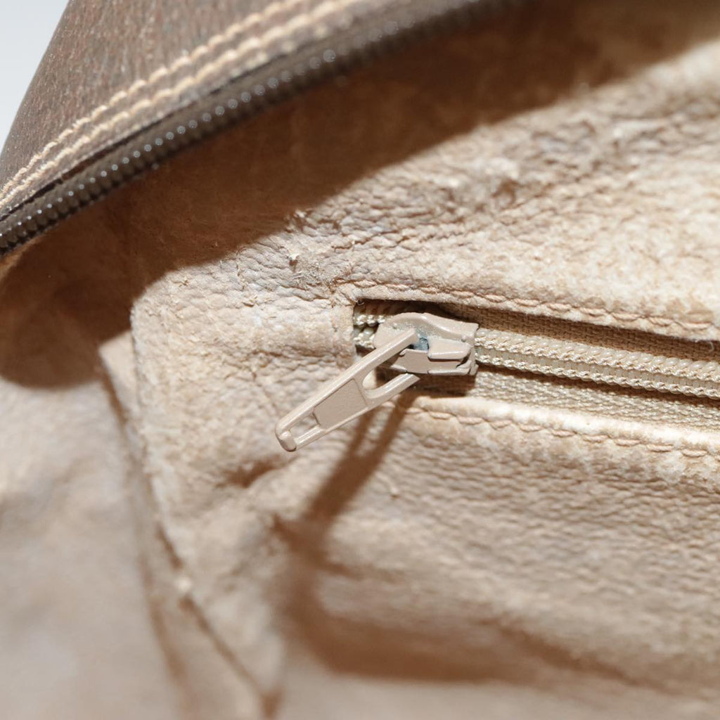GUCCI GG Supreme Web Sherry Line Shoulder Bag PVC Beige 56 02 088 ki5034