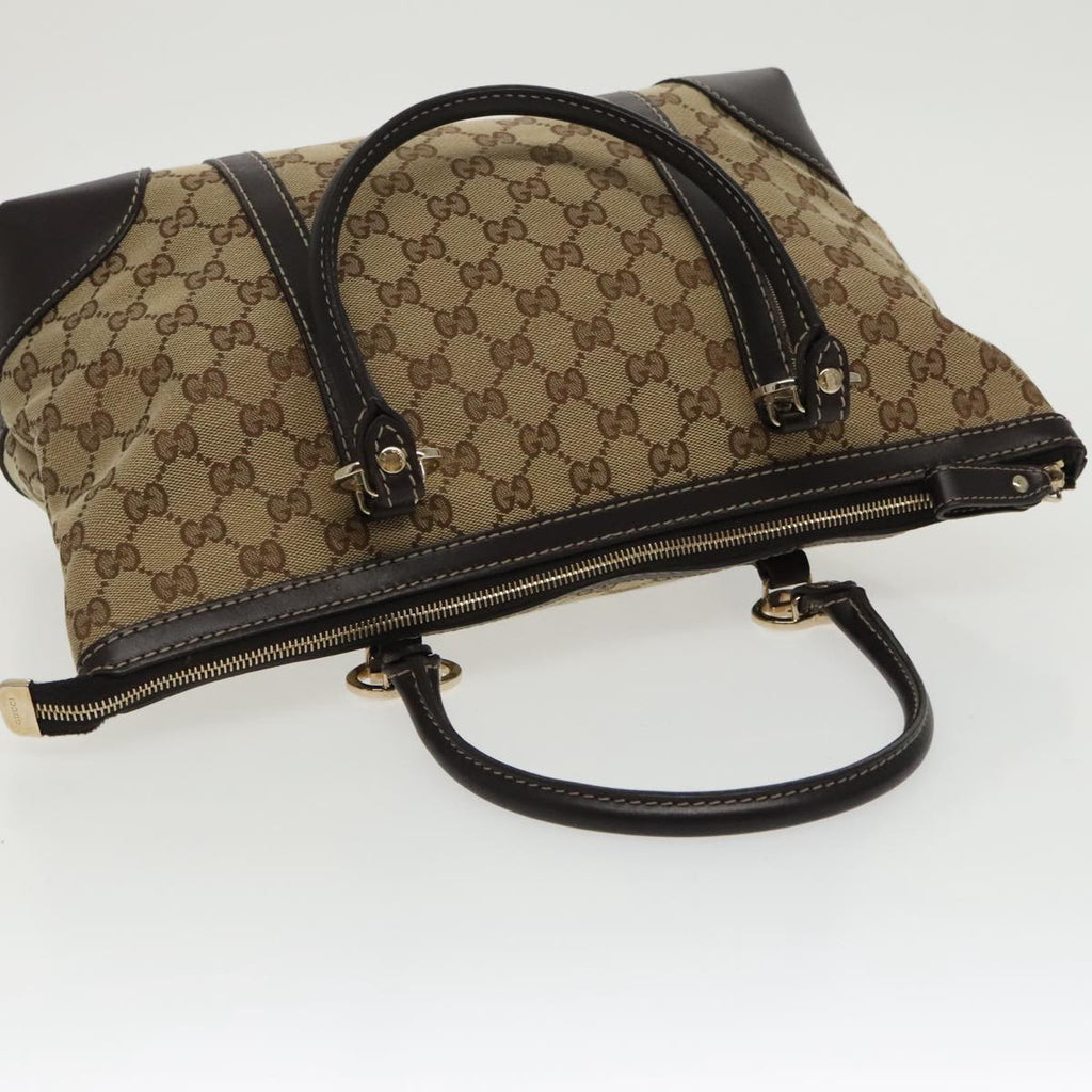 GUCCI GG Canvas Lovely Tote Bag Beige Gold 257069 ki5044