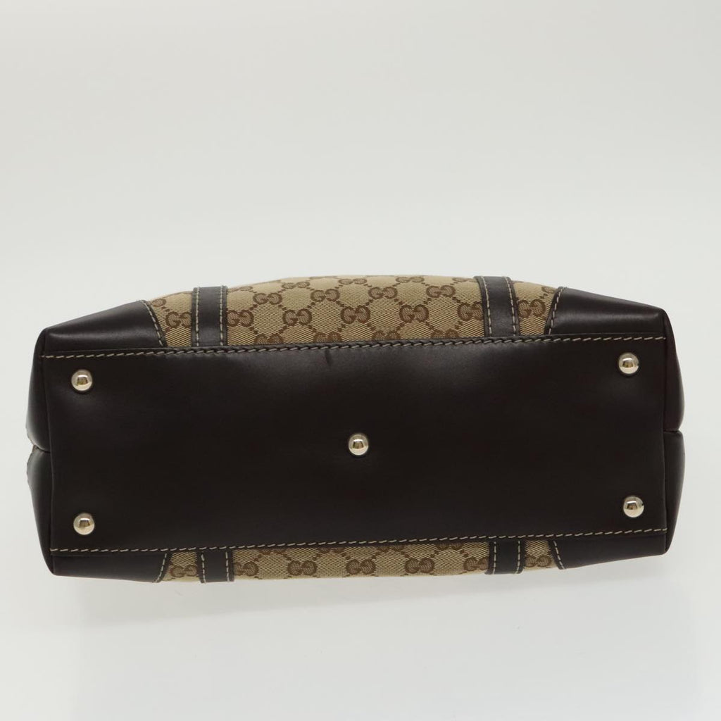 GUCCI GG Canvas Lovely Tote Bag Beige Gold 257069 ki5044