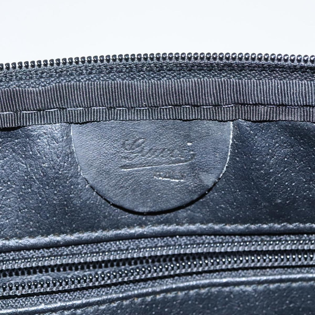 GUCCI Micro GG Canvas Shoulder Bag Black ki5051