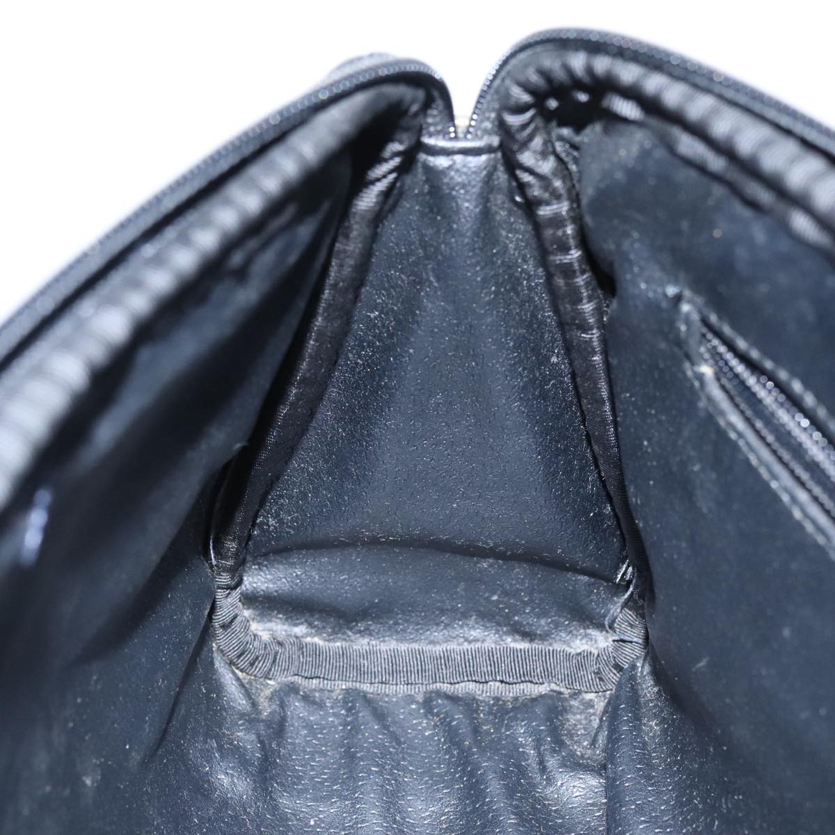 GUCCI Micro GG Canvas Shoulder Bag Black ki5051