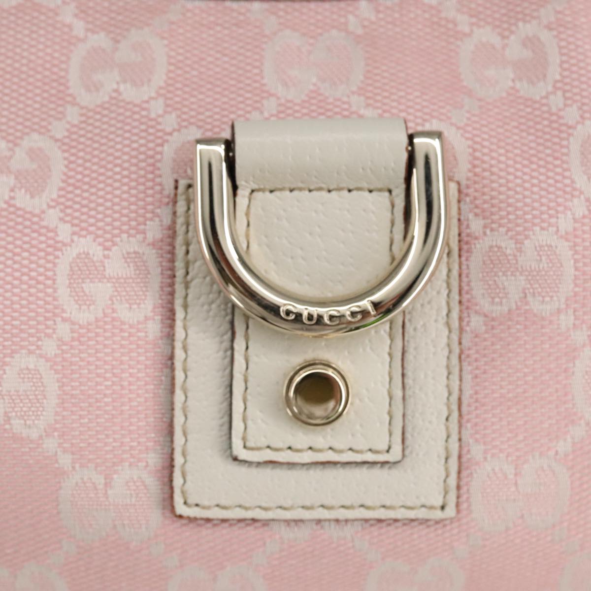 GUCCI GG Canvas Shoulder Bag Pink 130939 ki5065