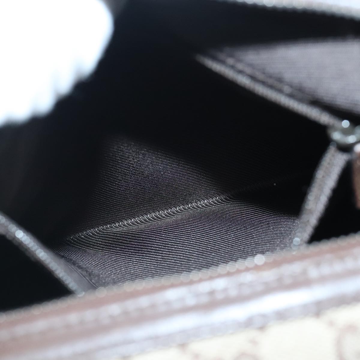 GUCCI GG Canvas Shoulder Bag Beige ki5120