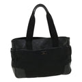 GUCCI Guccissima Tote Bag Canvas Leather Black kk141