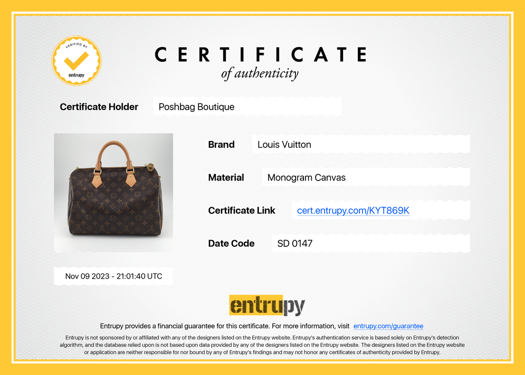 Louis Vuitto Speedy BandouliÃ¨re 30 Monogram Canvas Bag