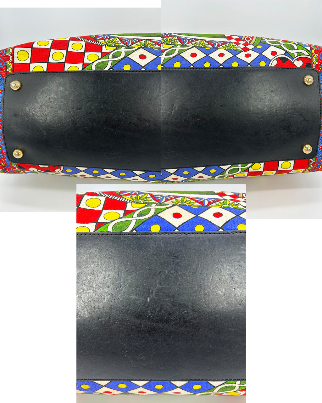 Limited Edition Dolce and Gabbana Queen of Hearts Capri Tote